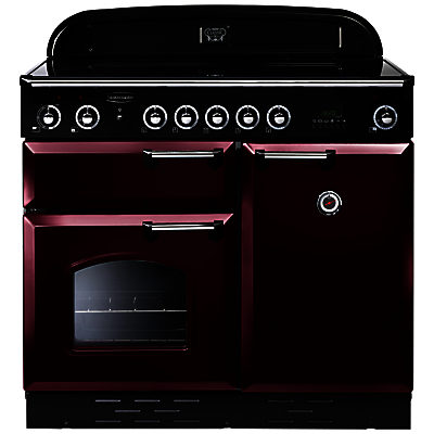 Rangemaster Classic 100 Induction Hob Range Cooker Cranberry